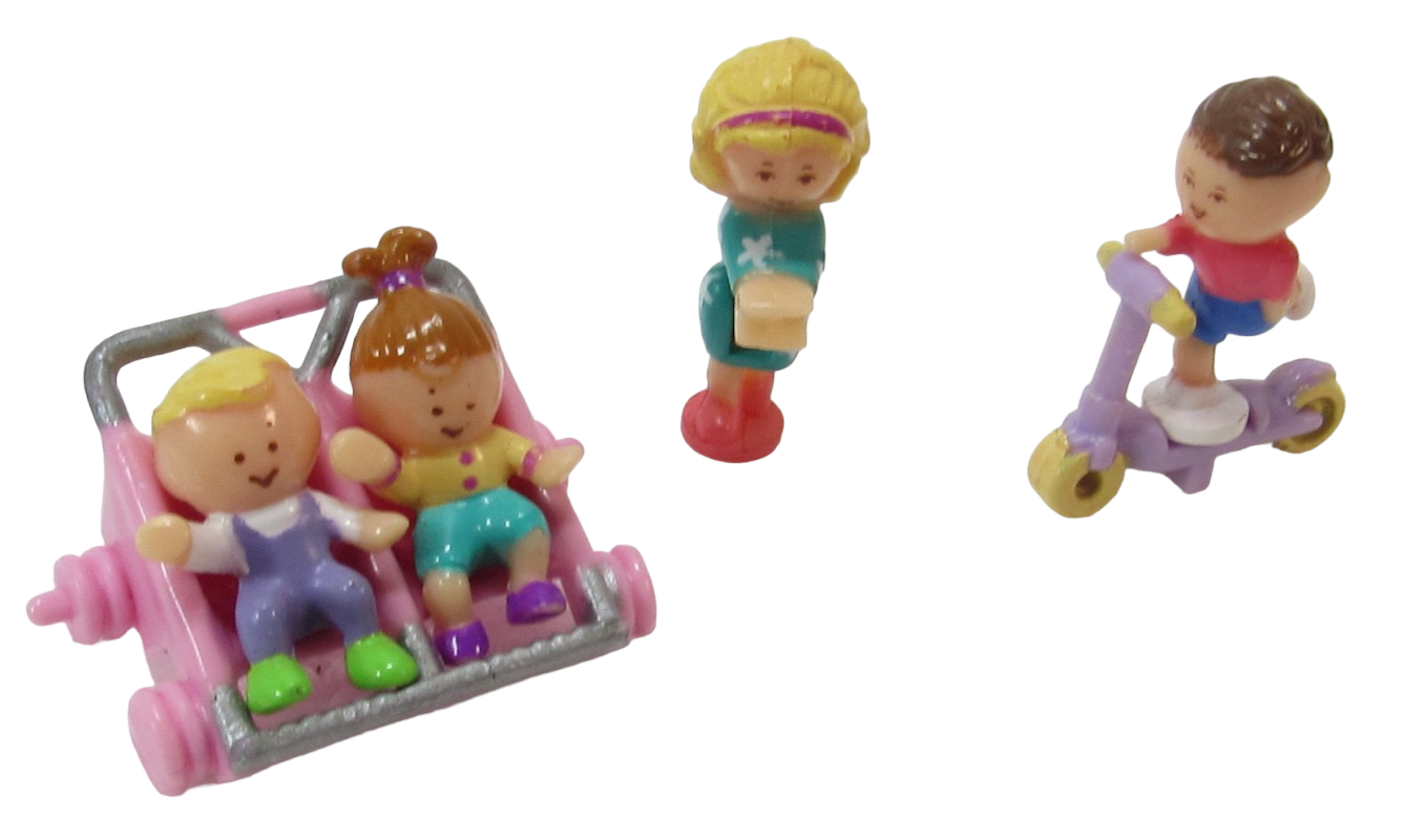 Polly pocket clearance strollin baby